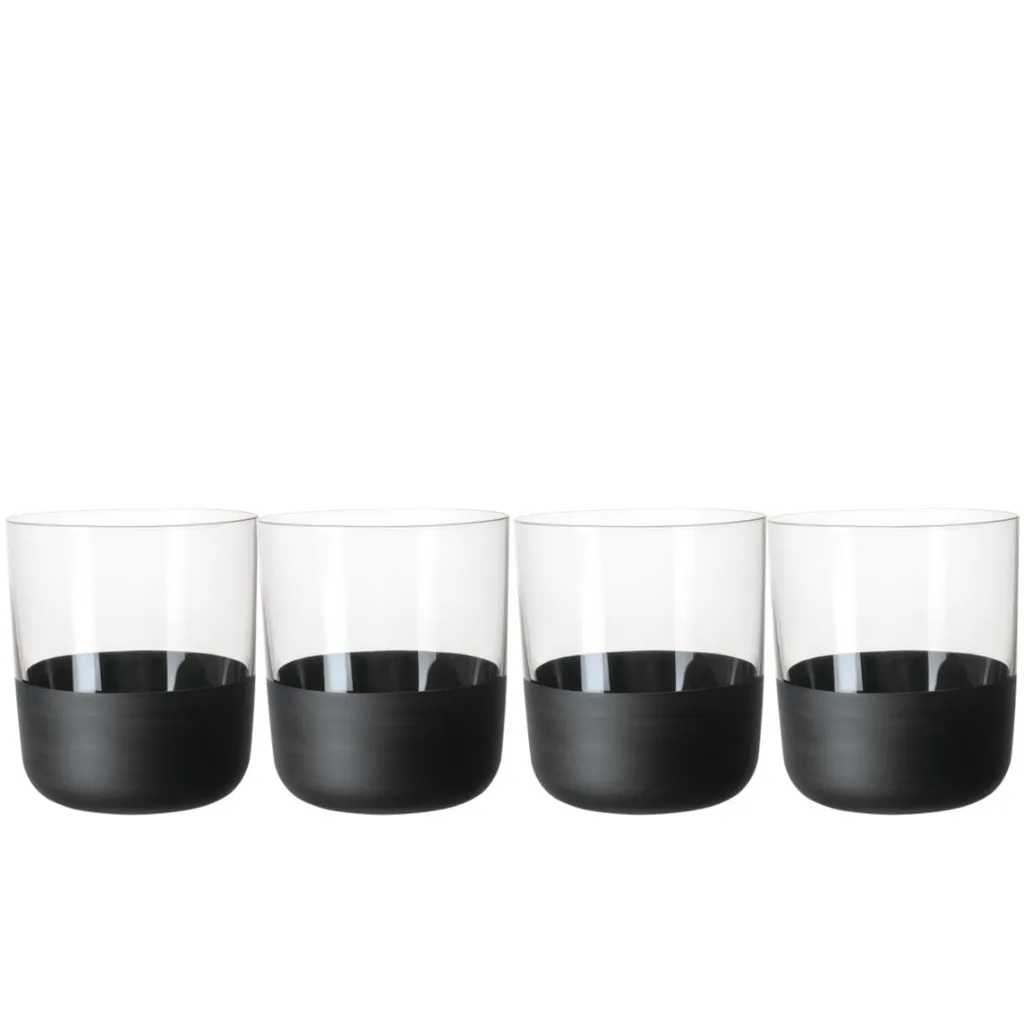 Villeroy & Boch Manufacture Rock Whiskybecher Glas Set 4-tlg. 250 Ml 3 Villeroy & Boch Manufacture Rock Whiskybecher Glas Set 4-tlg. 250 Ml – Bild 3