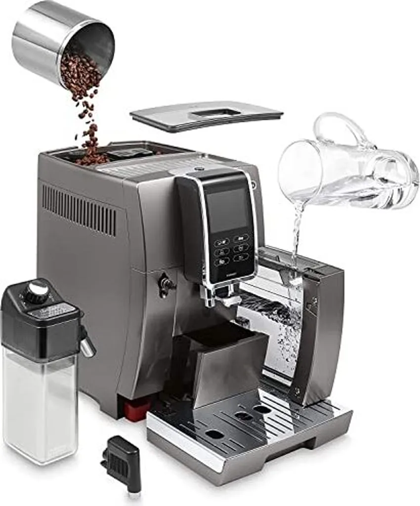 De'Longhi DeLonghi ECAM 370.95.T Dinamica Plus Kaffeevollautomat Silber 14 De'Longhi DeLonghi ECAM 370.95.T Dinamica Plus Kaffeevollautomat Silber – Bild 14