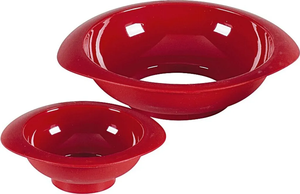 Westmark 1155 2270 Einmachtrichter 'Twix', Rot, 2-teilig (1 Set) 2 Westmark 1155 2270 Einmachtrichter 'Twix', Rot, 2-teilig (1 Set) – Bild 2