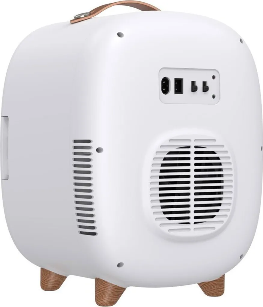 Baseus Mini Beauty Kühlschrank Für Kosmetik Reisekühlschrank Mit Heizung 8l 220V EU / 12V Weiß 3 Baseus Mini Beauty Kühlschrank Für Kosmetik Reisekühlschrank Mit Heizung 8l 220V EU / 12V Weiß – Bild 3
