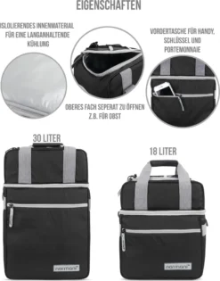 Normani Isolierte Kühltasche Mit 2 Fächern 30 L 6 Normani Isolierte Kühltasche Mit 2 Fächern 30 L -Haushalts Verkauf d7e0780c7412a7f510221a1d22eb1e30