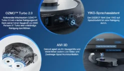 ECOVACS DEEBOT X1 TURBO Staubsauger 5000Pa Saugroboter YIKO EU APP 14 ECOVACS DEEBOT X1 TURBO Staubsauger 5000Pa Saugroboter YIKO EU APP -Haushalts Verkauf d802d04d54105cf374f47780c158fe7e