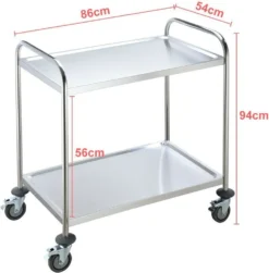 BPT Servierwagen Edelstahl Küchenwagen Auf Rollen Mit Runder Griff,rollwagen Für Restaurants Mit 4-Bremsräder 9 BPT Servierwagen Edelstahl Küchenwagen Auf Rollen Mit Runder Griff,rollwagen Für Restaurants Mit 4-Bremsräder -Haushalts Verkauf d90403b6001206fd20850326bd19f097