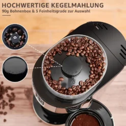 Kompakte Kaffeemaschinen Mit Mahlwerk Filterkaffeemaschine Kaffeemaschine Mit Mühle Für Bohnenkaffee Und Kaffeepulver 2/4/6 Tassen, Schwarz 10 Kompakte Kaffeemaschinen Mit Mahlwerk Filterkaffeemaschine Kaffeemaschine Mit Mühle Für Bohnenkaffee Und Kaffeepulver 2/4/6 Tassen, Schwarz -Haushalts Verkauf d9bd9ba678e0a21a82fdef6145bf4652