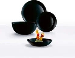 Geschirr Luminarc 9311622 Schwarz Gehärtetes Glas (19 Pcs) 29 Geschirr Luminarc 9311622 Schwarz Gehärtetes Glas (19 Pcs) -Haushalts Verkauf d9cee576f6f905ccc51cf3bc43d3cad5