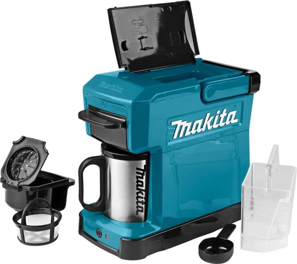 Makita Akku / Netz Tragbare Mobile Kaffeemaschine Caffee DCM501Z 18V 230V 11 Makita Akku / Netz Tragbare Mobile Kaffeemaschine Caffee DCM501Z 18V 230V – Bild 11