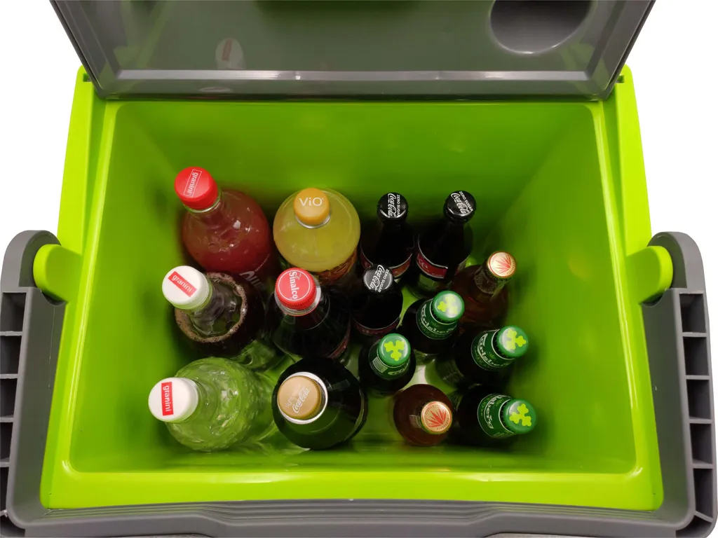 Steinborg Kühlbox 30 Liter | Warmhaltebox | Praktischer Tragegriff | Eco-Modus | 12 V/ 230 V Stromversorgung 7 Steinborg Kühlbox 30 Liter | Warmhaltebox | Praktischer Tragegriff | Eco-Modus | 12 V/ 230 V Stromversorgung – Bild 7