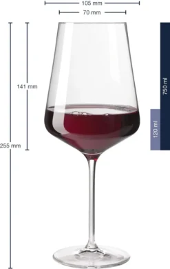 Leonardo Rotweinglas 750ml Puccini -Haushalts Verkauf dddf7a5e14915afd37b0f48f35e82e22