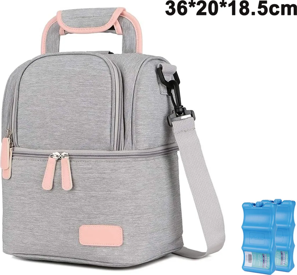 Kühltasche Für Muttermilch, Babyflasche, Wasserdicht, Für Gefrierschrank, Mama, Reiserucksack, Tragbar, Wärmeisoliert, Lunchbox Für Damen, Herren, Kinder, Große Kapazität, Handtasche,Grey 1 Kühltasche Für Muttermilch, Babyflasche, Wasserdicht, Für Gefrierschrank, Mama, Reiserucksack, Tragbar, Wärmeisoliert, Lunchbox Für Damen, Herren, Kinder, Große Kapazität, Handtasche,Grey