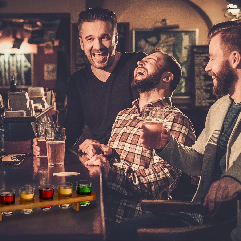 Relaxdays Schnapsbrett Holz Mit 6 Gläsern 2 Relaxdays Schnapsbrett Holz Mit 6 Gläsern – Bild 2