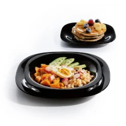 Geschirr Luminarc Carine Glas Schwarz-Weiß (19 Pcs) 28 Geschirr Luminarc Carine Glas Schwarz-Weiß (19 Pcs) -Haushalts Verkauf e22aafcc7d572f5950988473a139d3fe