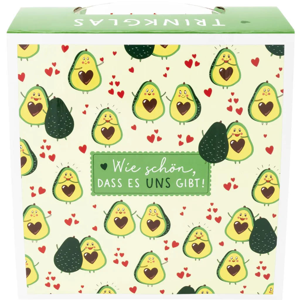 H:)PPY Life 47572 Trinkglas Avocado, 60 Cl, Konisch 4 H:)PPY Life 47572 Trinkglas Avocado, 60 Cl, Konisch – Bild 4