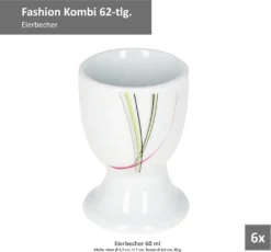 Kombiservice 62 Tlg. Fashion, Eckige Form 14 Kombiservice 62 Tlg. Fashion, Eckige Form -Haushalts Verkauf e44235f8e420ae62e02cf84015d46e81