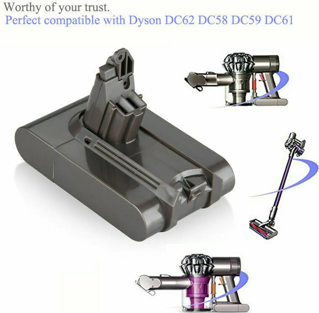 3000mAh 21,6V Li-Ion Akku Für Dyson DC58 DC59 DC61 DC62 DC72 DC74 SV03 SV08 965874-02 Staubsauger Batterie 5 3000mAh 21,6V Li-Ion Akku Für Dyson DC58 DC59 DC61 DC62 DC72 DC74 SV03 SV08 965874-02 Staubsauger Batterie – Bild 5