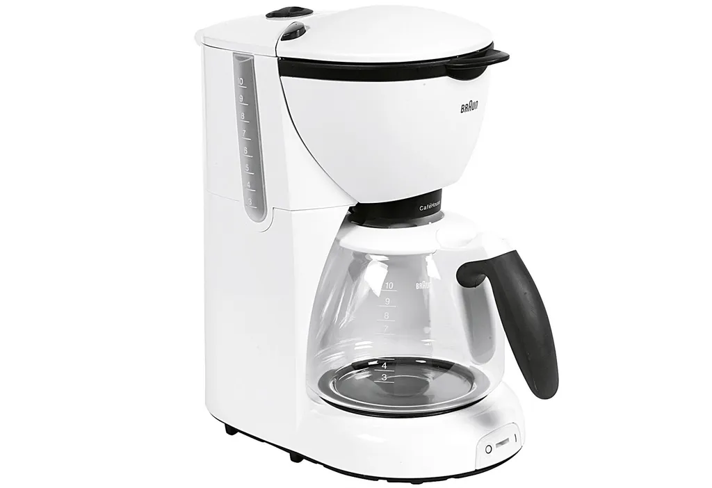 BRAUN Kaffeemaschine KF 520/1 Weiß 3 BRAUN Kaffeemaschine KF 520/1 Weiß – Bild 3