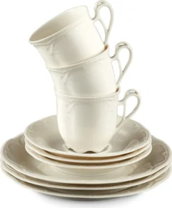Seltmann Weiden Rubin Cream Kaffeeservice 18tlg. -Haushalts Verkauf e7044260a9c9ddaf4ba9eccb078adf94
