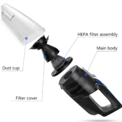 Aigostar Mercury 33LBX - Kabelloser Zyklon-Handstaubsauger, Nass- Und Trockensauger, 2050mAh Akku, 500ml Reservoir, HEPA-Filter. 14 Aigostar Mercury 33LBX - Kabelloser Zyklon-Handstaubsauger, Nass- Und Trockensauger, 2050mAh Akku, 500ml Reservoir, HEPA-Filter. -Haushalts Verkauf e79adfadd6b11107b5c8d953461c4a99