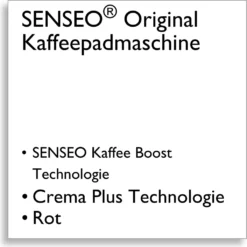 Philips Senseo Kaffeepadmaschine HD 6553/80 Original, Farbe Rot 22 Philips Senseo Kaffeepadmaschine HD 6553/80 Original, Farbe Rot -Haushalts Verkauf e7a86882ae62062792077eb384b632a3