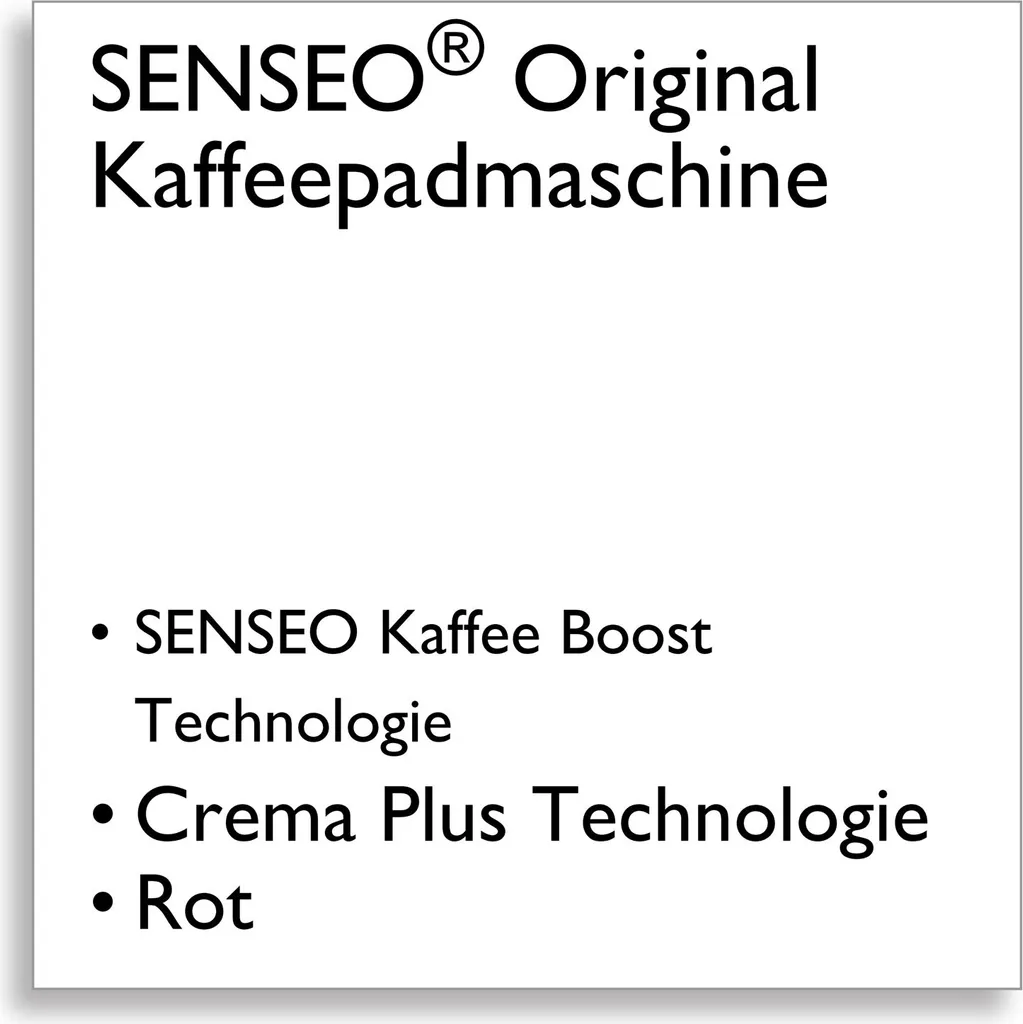 Philips Senseo Kaffeepadmaschine HD 6553/80 Original, Farbe Rot 9 Philips Senseo Kaffeepadmaschine HD 6553/80 Original, Farbe Rot – Bild 9