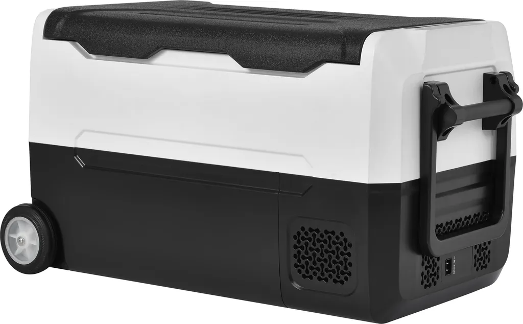 Merax Elektrisch Kühlbox Mit Kompressor 31.5L Schwarz, Mini Kühlschrank Tragbar Kühlleistung Bis -20° C, Gefrierbox 12/24 V Und 230 V Für Büro, Auto, Camping, Garten 15 Merax Elektrisch Kühlbox Mit Kompressor 31.5L Schwarz, Mini Kühlschrank Tragbar Kühlleistung Bis -20° C, Gefrierbox 12/24 V Und 230 V Für Büro, Auto, Camping, Garten – Bild 15