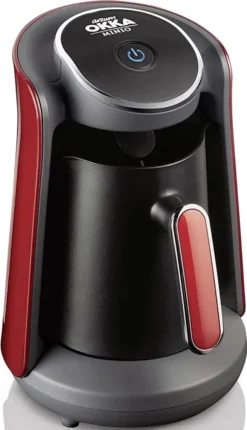 Arzum Okka Minio Mokka Maschine Espressomaschine Mokkakocher ROT Kirmizi Cezve