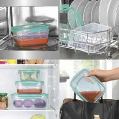 Frischhaltedosen Set Klick Gefrierdosen Lunchbox Deckel 14-tlg. Aquamarin 21 Frischhaltedosen Set Klick Gefrierdosen Lunchbox Deckel 14-tlg. Aquamarin -Haushalts Verkauf e982d192223b6002c3551b5239327d22