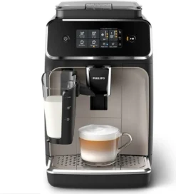 PHILIPS CAFT2235 / 40 / PHI - Automatische Espressomaschine Mit Mahlwerk - 3 Getränke - LatteGo - Touchscreen - Zinkbraun 15 PHILIPS CAFT2235 / 40 / PHI - Automatische Espressomaschine Mit Mahlwerk - 3 Getränke - LatteGo - Touchscreen - Zinkbraun -Haushalts Verkauf e9bc7ba9e24a6f685f97aada4ab80501