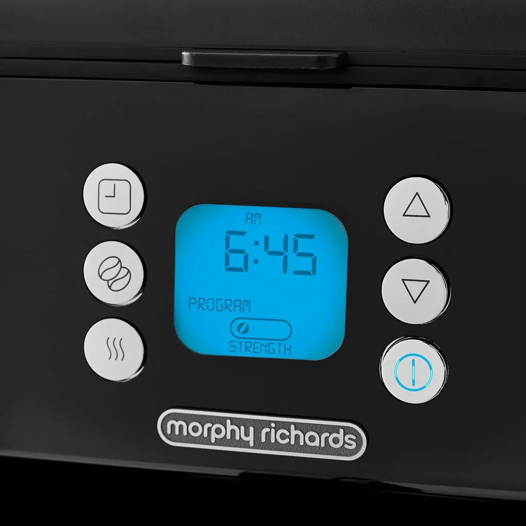 Morphy Richards Verve Pour Over Filter Coffee Machine, Kombi-Kaffeemaschine, 1,8 L, Gemahlener Kaffee, 900 W, Schwarz 5 Morphy Richards Verve Pour Over Filter Coffee Machine, Kombi-Kaffeemaschine, 1,8 L, Gemahlener Kaffee, 900 W, Schwarz – Bild 5