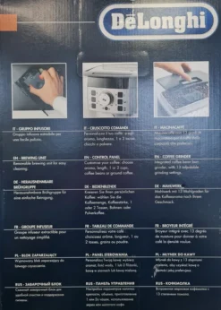 De'Longhi DeLonghi ECAM 22.110B MagnificaS Kaffeevollautomat Schwarz -Haushalts Verkauf ea0523474da8d49b14c6f8818d280d39