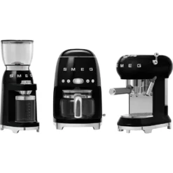 SMEG Espresso Kaffeemaschine Schwarz ECF01BLEU 31 SMEG Espresso Kaffeemaschine Schwarz ECF01BLEU -Haushalts Verkauf eb021ca6635c24426079f4878131dab7