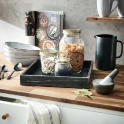 BUTLERS MASON'S 6x Aufbewahrungsgläser 220ml -Haushalts Verkauf eb36fd857f9825d28544126171ed2623