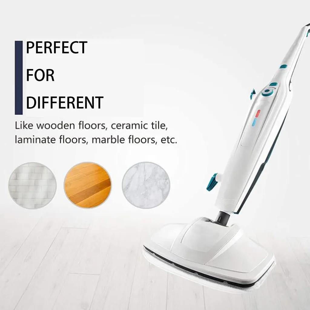 5 Ersatzpads Für Dampfreiniger , Dampfbesen Wischbezug Für Eine Porentiefe Reinigung, Dampfmop Ersatz Mit Klettunterseite 3 5 Ersatzpads Für Dampfreiniger , Dampfbesen Wischbezug Für Eine Porentiefe Reinigung, Dampfmop Ersatz Mit Klettunterseite – Bild 3