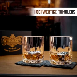 Whisiskey - Whiskygläser Set – 2 Tumbler Gläser (2x 320 Ml) – Whisky Geschenkset - Whisky Zubehör Set - Geschenke Für Männer 9 Whisiskey - Whiskygläser Set – 2 Tumbler Gläser (2x 320 Ml) – Whisky Geschenkset - Whisky Zubehör Set - Geschenke Für Männer -Haushalts Verkauf edc281f1101a58bc6fa883aa84a0afdd