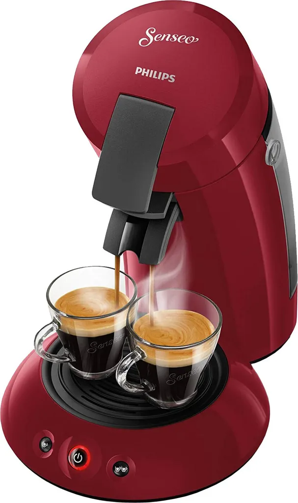 Philips Senseo Kaffeepadmaschine HD 6553/80 Original, Farbe Rot 6 Philips Senseo Kaffeepadmaschine HD 6553/80 Original, Farbe Rot – Bild 6