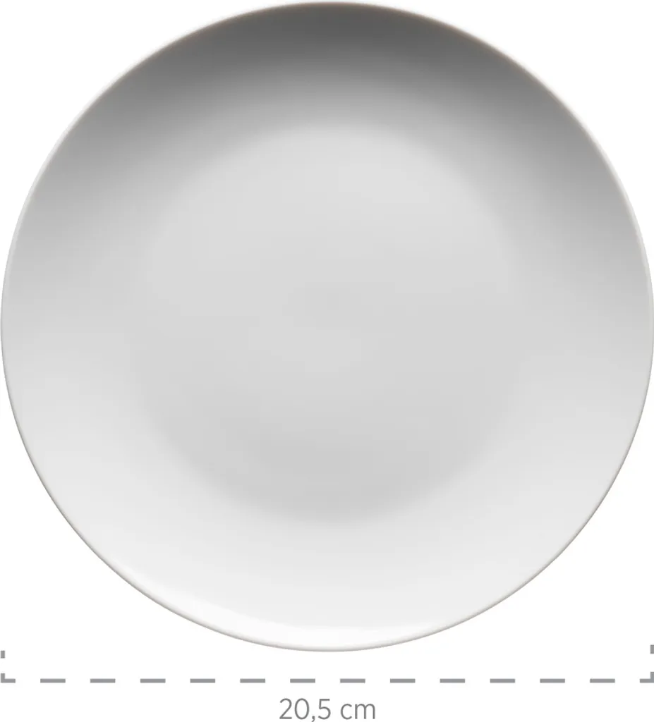 Mäser 931523 Barca Kombiservice Modern, Porzellan, Weiß, 30-teilig (1 Set) 5 Mäser 931523 Barca Kombiservice Modern, Porzellan, Weiß, 30-teilig (1 Set) – Bild 5