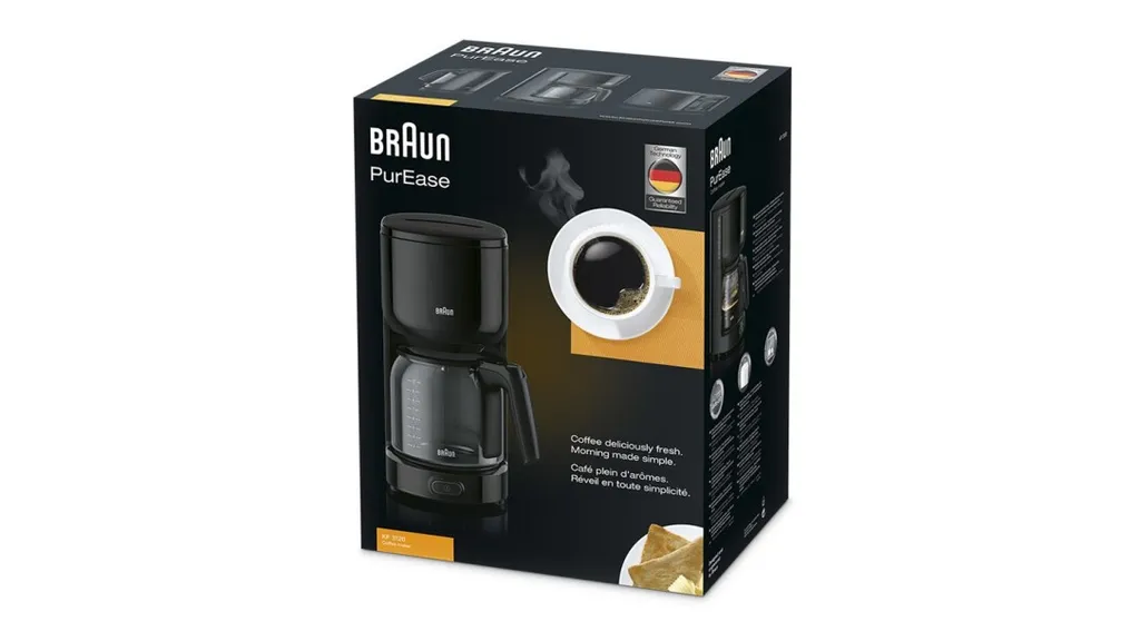 BRAUN Kaffeeautomat KF 3120 BK Schwarz 7 BRAUN Kaffeeautomat KF 3120 BK Schwarz – Bild 7
