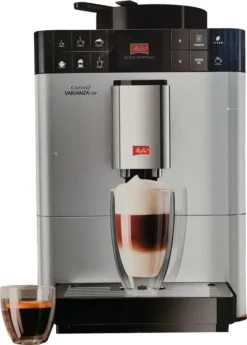 Melitta Caffeo Varianza CSP F570-101 Kaffeevollautomat Mit MilchbehÀlter, One Touch Funktion - Silber