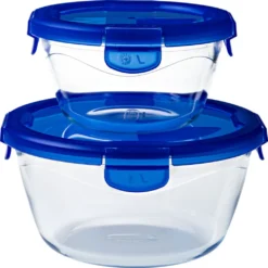 Lunchbox Hermetisch Pyrex Durchsichtig Borosilikatglas