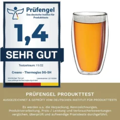 Creano Doppelwandiges Thermoglas 400ml „DG-SH“, Großes Doppelwandglas Aus Borosilikatglas, Doppelwandige Kaffeegläser, Teegläser, Latte Gläser 4er Set 11 Creano Doppelwandiges Thermoglas 400ml „DG-SH“, Großes Doppelwandglas Aus Borosilikatglas, Doppelwandige Kaffeegläser, Teegläser, Latte Gläser 4er Set -Haushalts Verkauf f61ad3ee3dba673d42ccd0dd796c0990