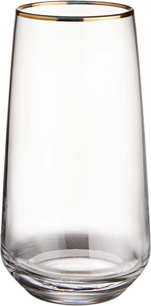 BUTLERS TOUCH OF GOLD 6x Longdrinkgläser Mit Goldrand 480ml 3 BUTLERS TOUCH OF GOLD 6x Longdrinkgläser Mit Goldrand 480ml – Bild 3