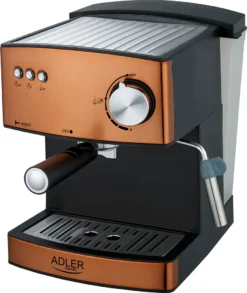 Adler Espressomaschine | Kaffeemaschine | Milchaufschäumer | Cappuccinomaschine | Siebträger Espressomaschine | Elektrische Espressomaschine | Bronze Design | 1,6L Wassertank | 850 Watt |15 Bar | 23 Adler Espressomaschine | Kaffeemaschine | Milchaufschäumer | Cappuccinomaschine | Siebträger Espressomaschine | Elektrische Espressomaschine | Bronze Design | 1,6L Wassertank | 850 Watt |15 Bar | -Haushalts Verkauf fac095be1ac9e310313f5925aa31ffca