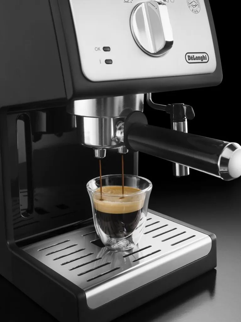 De'Longhi DeLonghi ECP 33.21.BK Siebträger Espressomaschine, Farbe: Schwarz 6 De'Longhi DeLonghi ECP 33.21.BK Siebträger Espressomaschine, Farbe: Schwarz – Bild 6