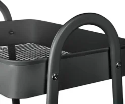 ONVAYA® Servierwagen Silvio | Beistellwagen | Dunkelgrau | 30,5 X 45 X 77 Cm | 3 Fächer | Multifunktionswagen | Transportwagen | Allzweckwagen | Küchentrolley | Nischenregal -Haushalts Verkauf fd3e75a27678a2c585869406ca84067e