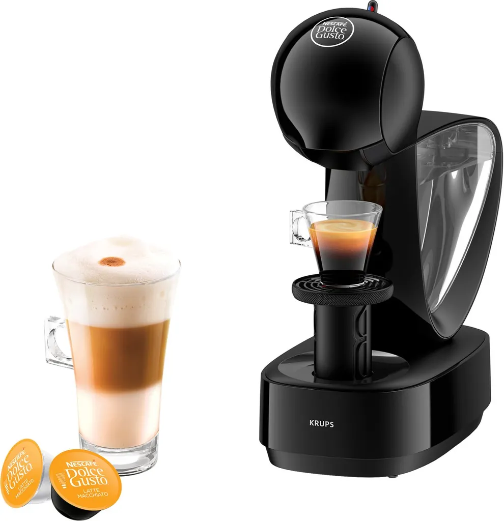 Krups Espressomaschine NESCAFÉ® DOLCE GUSTO® Infinissima KP1708, Schwarz 15 Krups Espressomaschine NESCAFÉ® DOLCE GUSTO® Infinissima KP1708, Schwarz – Bild 15